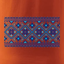 Ukrajinský vzor - modrý