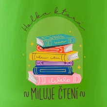 Holka, která miluje čtení