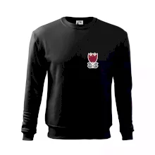 Folklor na prsu květina čtyřlistá