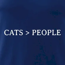Cats > people