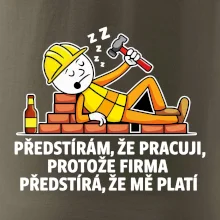 Zedník - Předstírám že pracuji, protože firma předstírá, že mě platí