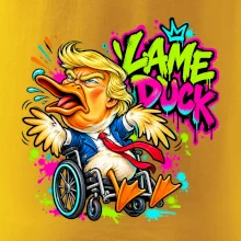 Trump lame duck graffiti