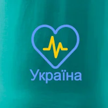 Moje srdce bije pro Ukrajinu - velké