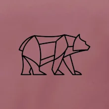 Geometrie lední medvěd chodící