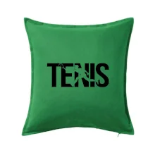 Tenis nápis silueta