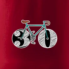 Narozeniny 30 let na kole