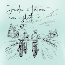 Cyklistika  - Jedu s tátou na výlet - Táta a syn