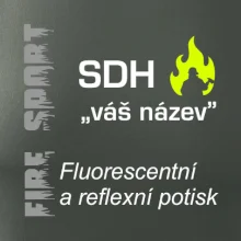 Hasiči - Váš název - FLUO + Reflexní potisk Hasiči - Váš název - FLUO + Reflexní potisk