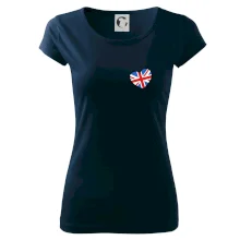 Británie srdce prso