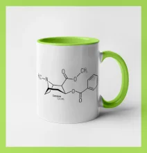 Molekulární struktura Cocaine Kokain