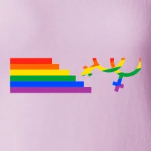 Lesby symbol duha