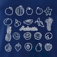 Frutarián ovoce ve čtverci