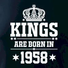 Kings are born in 1958