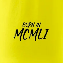 Born in - Římské číslo 1951