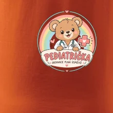 Pediatrička ordinace plná úsměvů - medvídek a duha