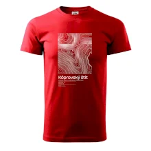Kôprovský štít - vrstevnice v obdélníku