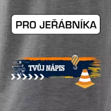 Stavba - vlastní nápis - jeřábník