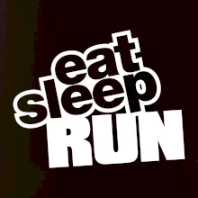 Eat sleep run velké