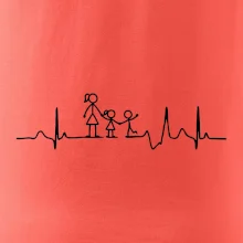 Ekg maminka a holka + kluk