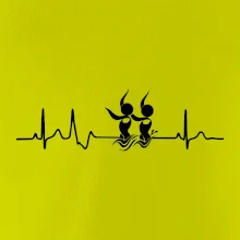 EKG synchronizované plavání