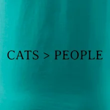 Cats > people