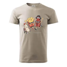 Souboj o hranolky kečup tatarka