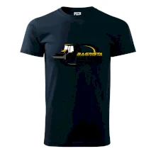 Bagrista v kruhu - vlastní nápis