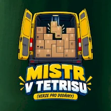 Mistr v tetrisu pro dodávky