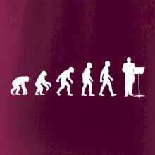 Evoluce sbormistr zepředu