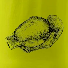 Rukavice kreslené na šířku