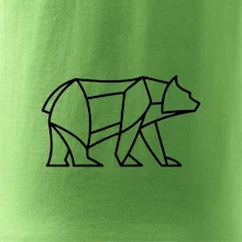 Geometrie lední medvěd chodící