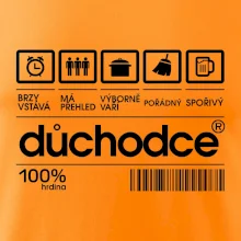 Čárový kód důchodce