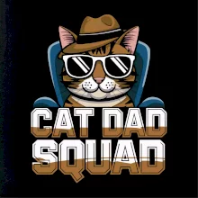 Cat dad squad