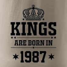 Kings are born in 1987