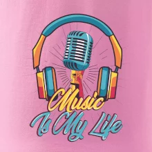 Music is my life sluchátka Music is my life sluchátka