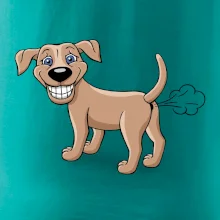 Prdící pes kreslený (Hana-creative)