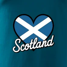 Scotland Srdce s vlajkou