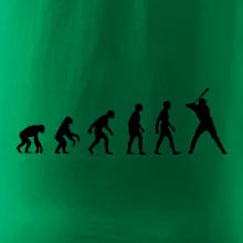 Evoluce baseball pálkař nápřah