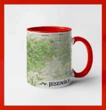 Hrnek - Jeseníky mapa