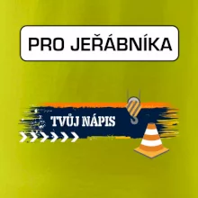 Stavba - vlastní nápis - jeřábník