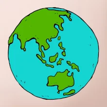 Planeta na prsu - Austrálie