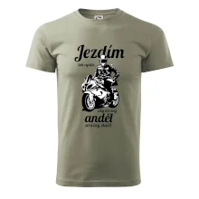 Silniční motorka - jezdím tak rychle, aby mi můj anděl strážný stačil