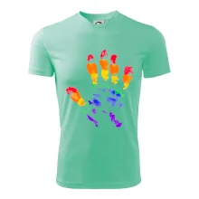 LGBT hand print