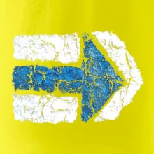 Párová turistická značka modrá