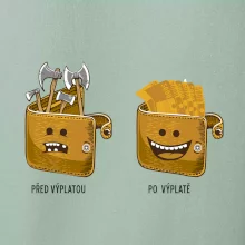 Před výplatou po výplatě  (Pecka design)