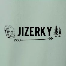 Jizerky nápis