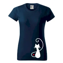 Zamilovaná kočka zpředu