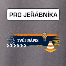 Stavba - vlastní nápis - jeřábník