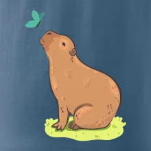 Kapybara a motýlek