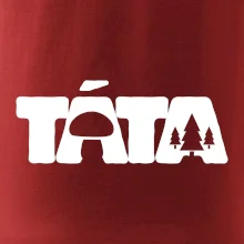 Táta nápis - houbař